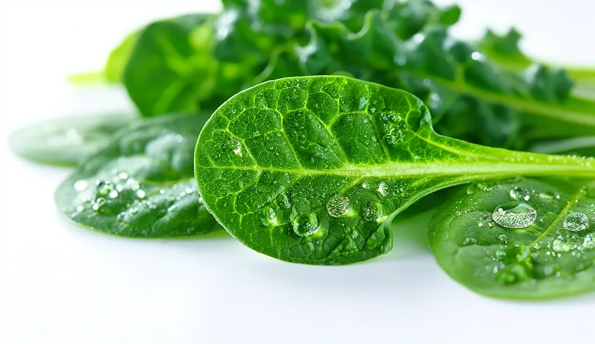 Vegetales de hoja verde para el microbioma