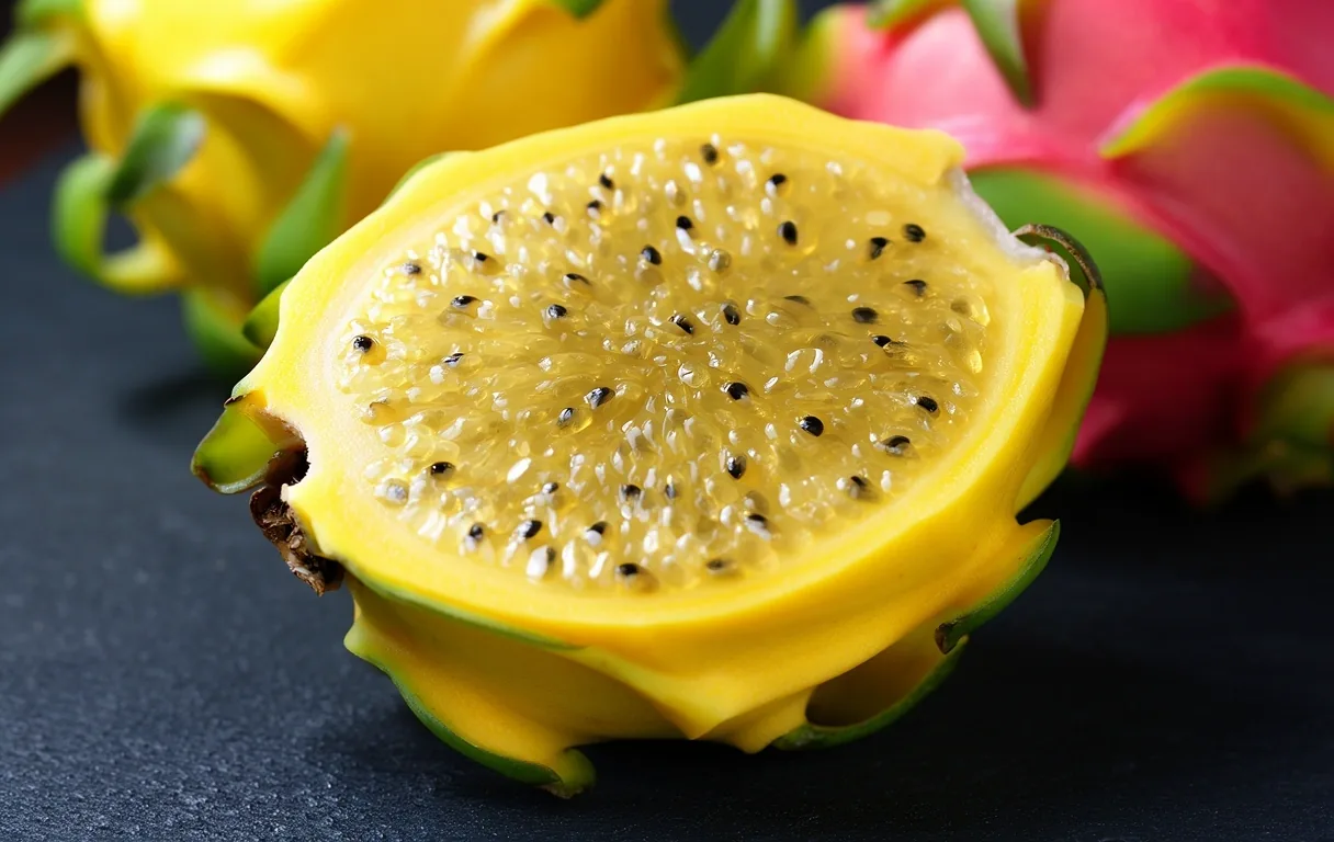 Pitaya de Santander macro